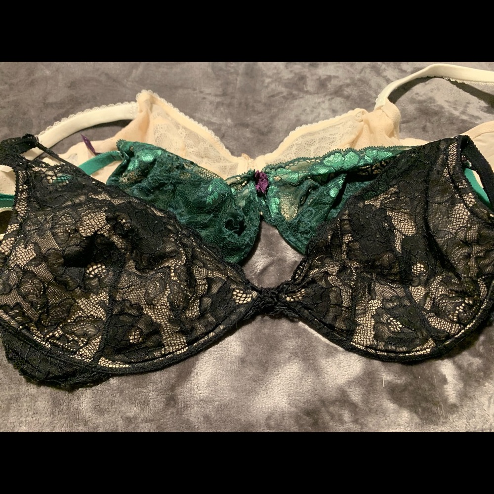 Unlined Demi buste non double